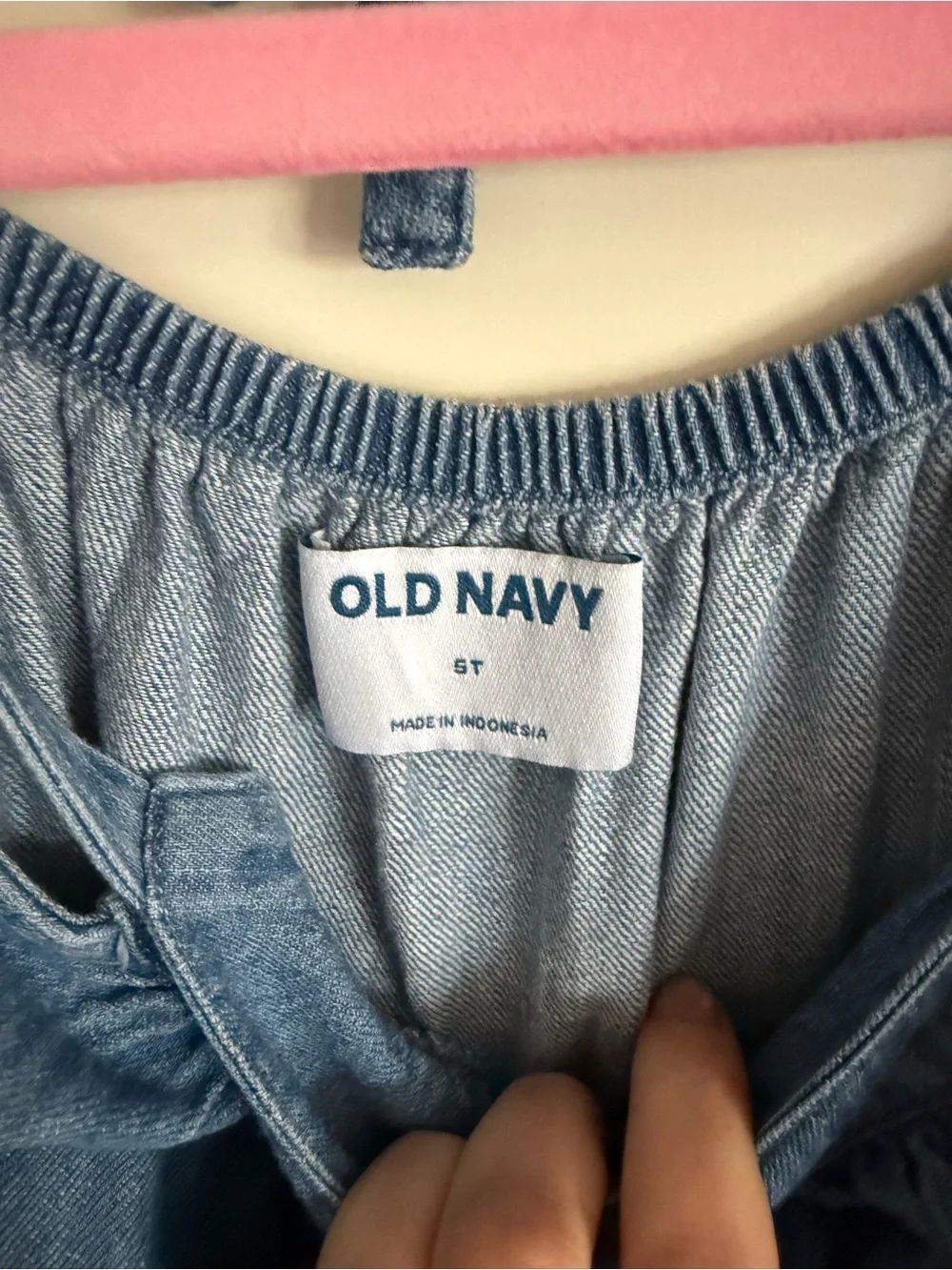 Old Navy Light Blue Denim Dress